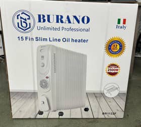 شوفاژ برقی بورانو مدل BR1122F ظرفیت ۱۵ پره