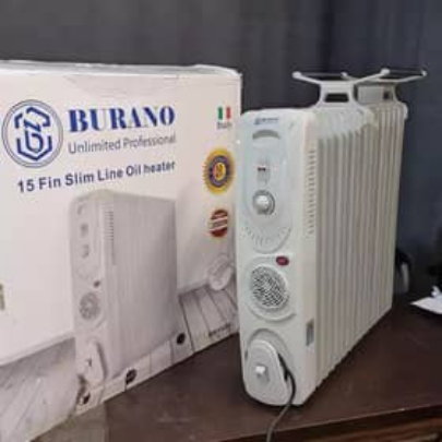 شوفاژ برقی بورانو مدل BR1122F ظرفیت ۱۵ پره