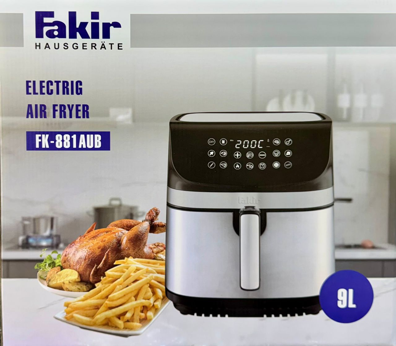 سرخ کن بدون روغن فکر Fakir مدل FK-881AUB