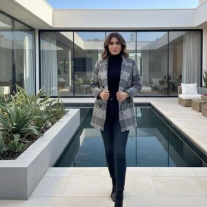 کت زمستانی دخترانه مدل نيلا 