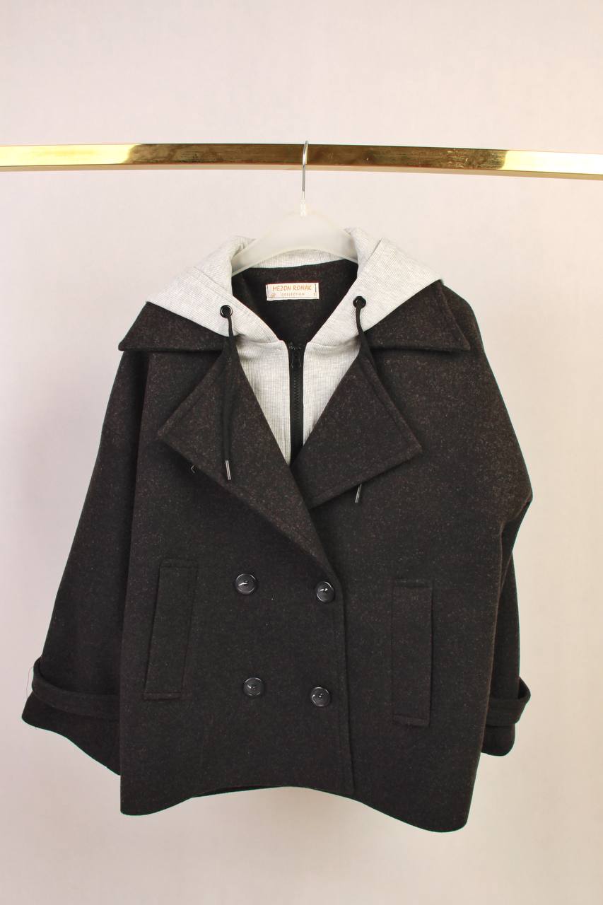 کت اسپرت زمستانی دخترانه مدل تیانا