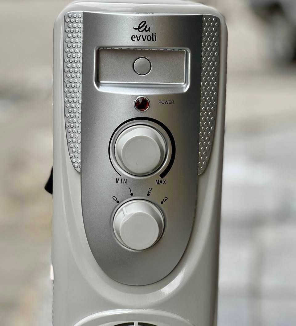 شوفاژ برقی ایوولی مدل EVOH-15FB ظرفیت ۱۵ پره فن دار