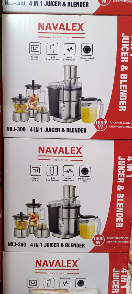 آبمیوه گیری 4 کاره ناوالکس مدل NXJ-300