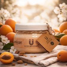 ماسک اسکراب صورت و بدن زردآلو لاکچری کوین