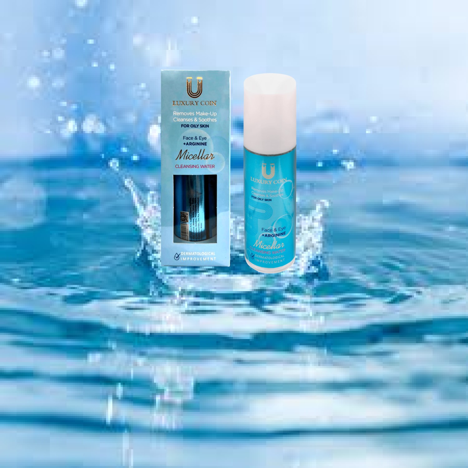 میسلار واتر پوست چرب لاکچری کوین