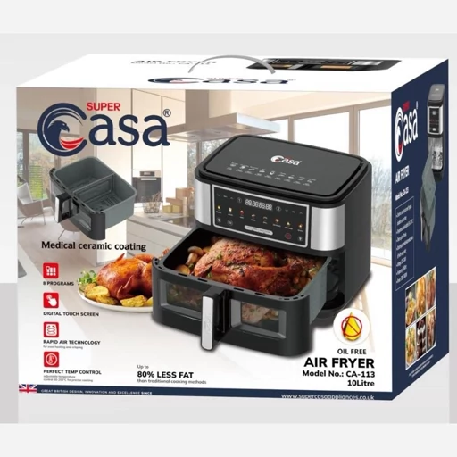 سرخکن بدون روغن دیجیتال سوپر کاسا مدل CA-113