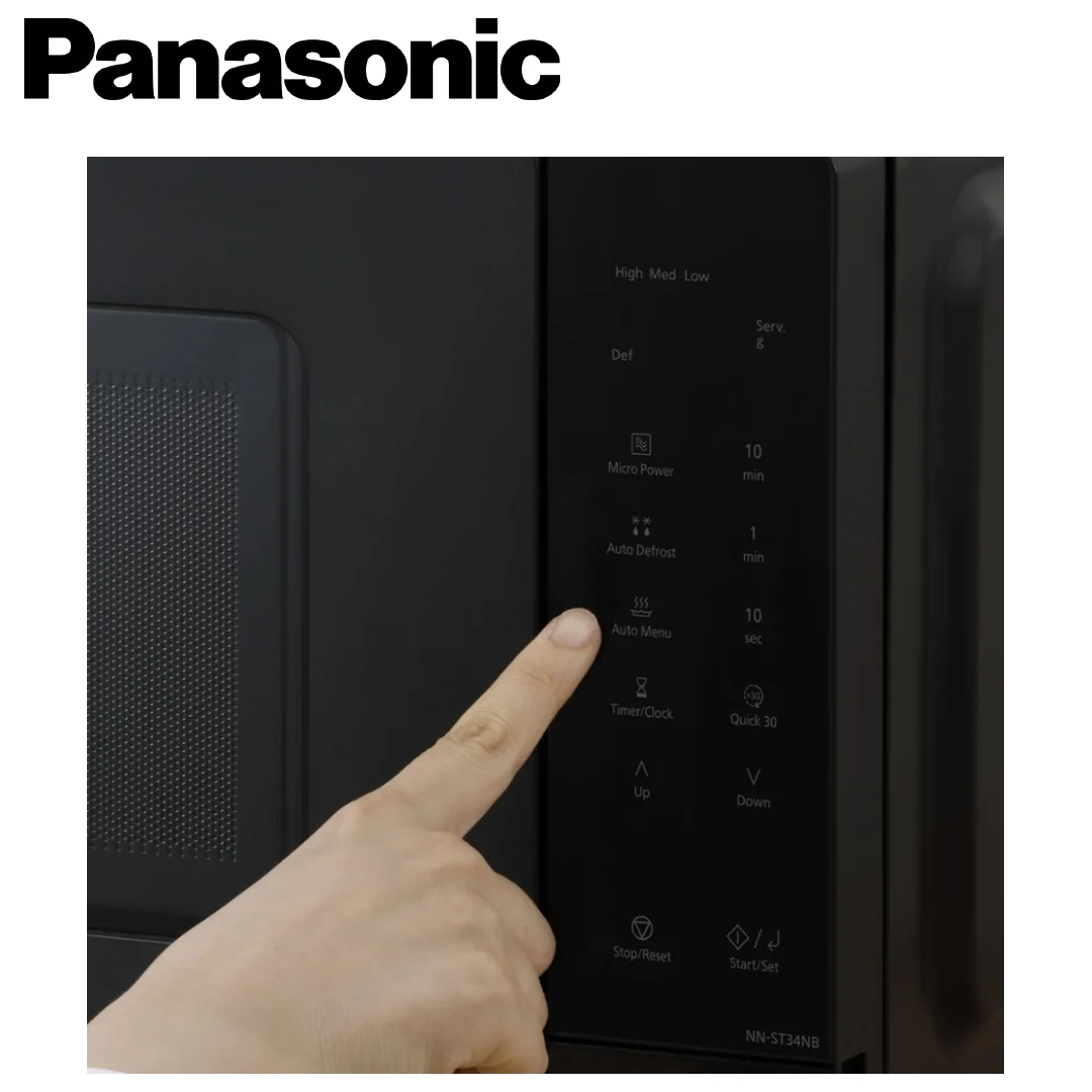 مایکروویو پاناسونیک 25 لیتر مدل PANASONIC NN-ST34NB