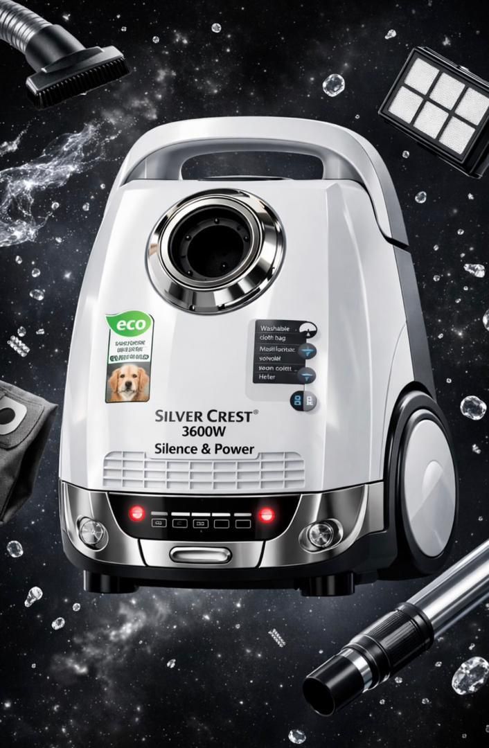 جارو برقی کیسه دار سیلور کرست مدل SC-1986