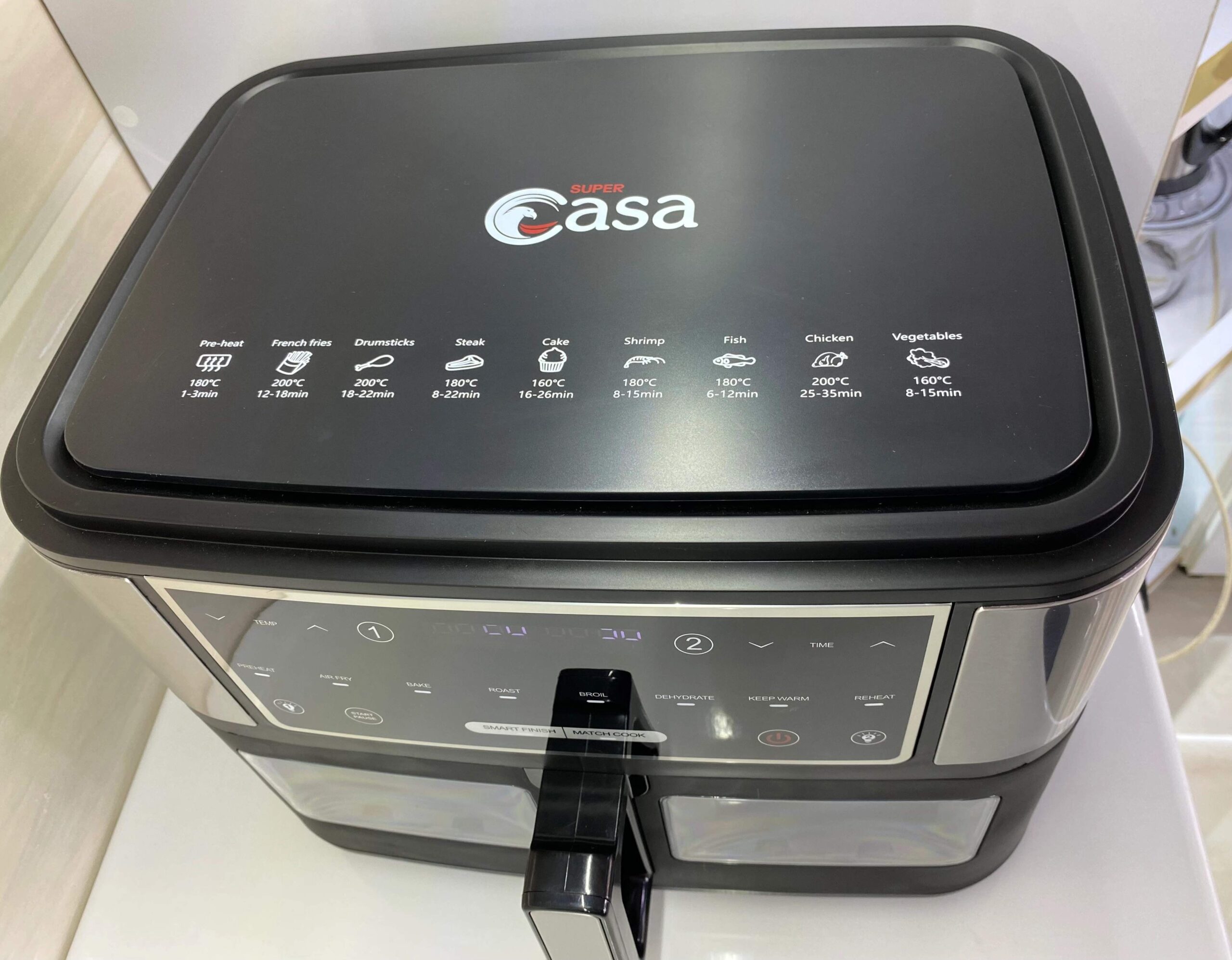 سرخکن بدون روغن دیجیتال سوپر کاسا مدل CA-113