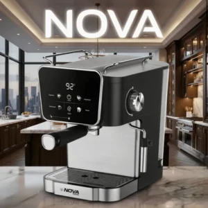 اسپرسو ساز نوا- فشار بخار 25 بار تمام لمسی مدل NCM-110EXP