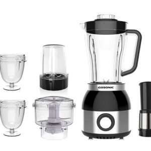 مخلوط کن گوسونیک مدل GSB9600 ظرفیت ۱.۸ لیتر چند کاره